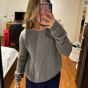 Grey king sweater from Brandy Melville